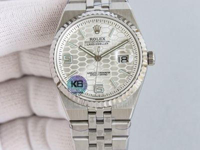 Replica Rolex Land-Dweller Silver Dial Swiss 7315 Movement Watch 40mm